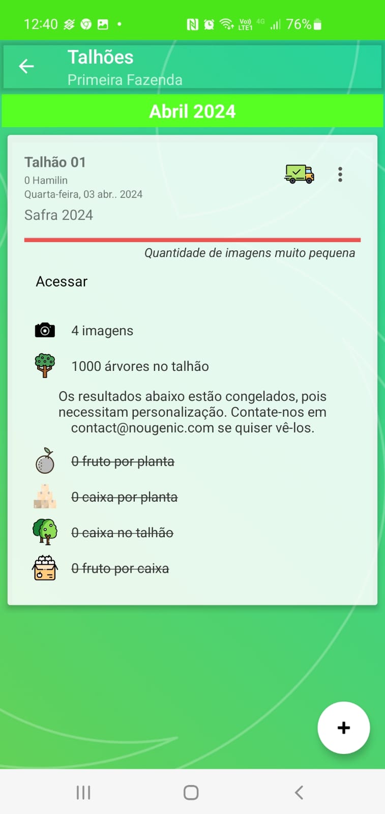 Final Harvest Forecast